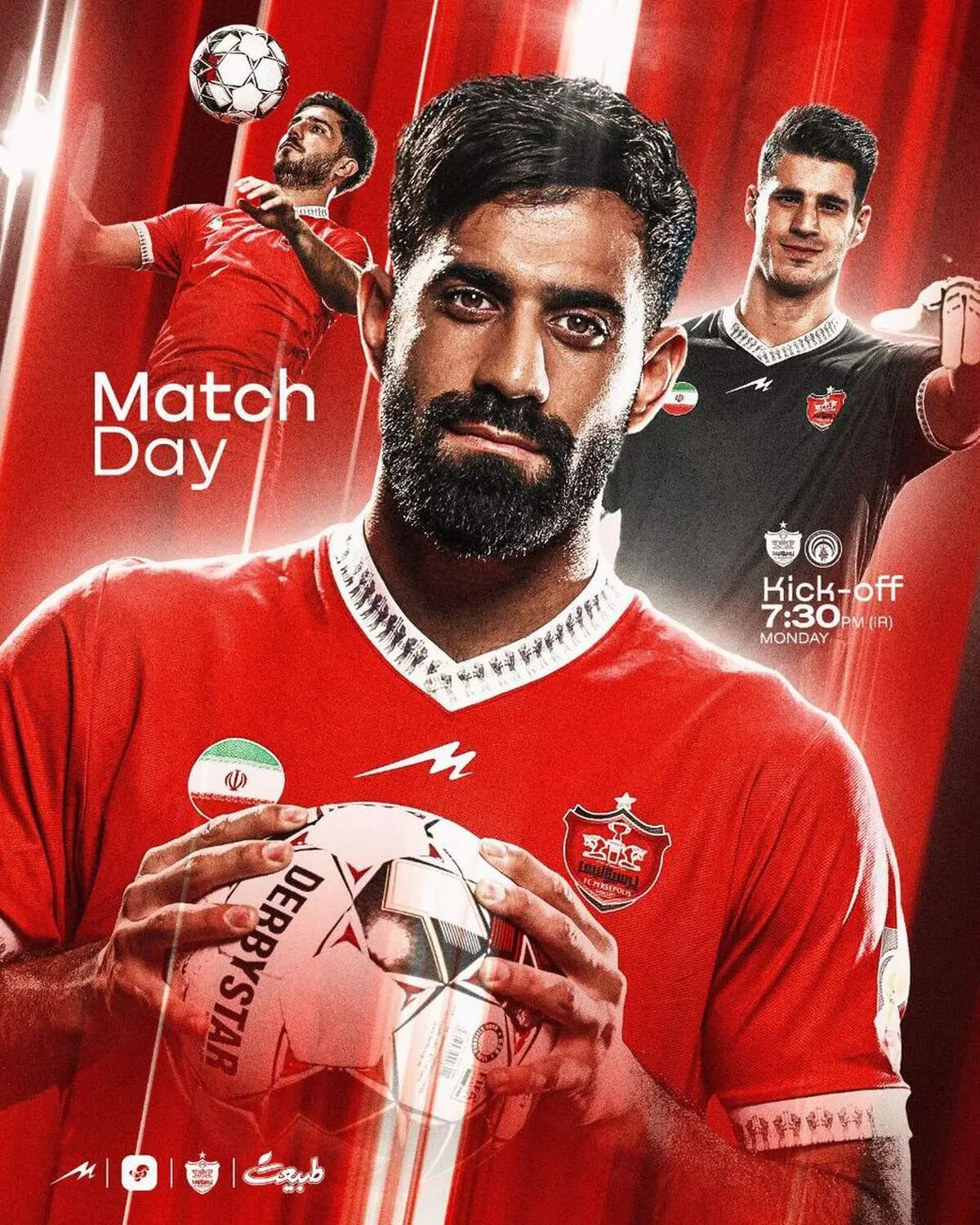 رونمایی از پوستر پرسپولیس مقابل فجرسپاسی