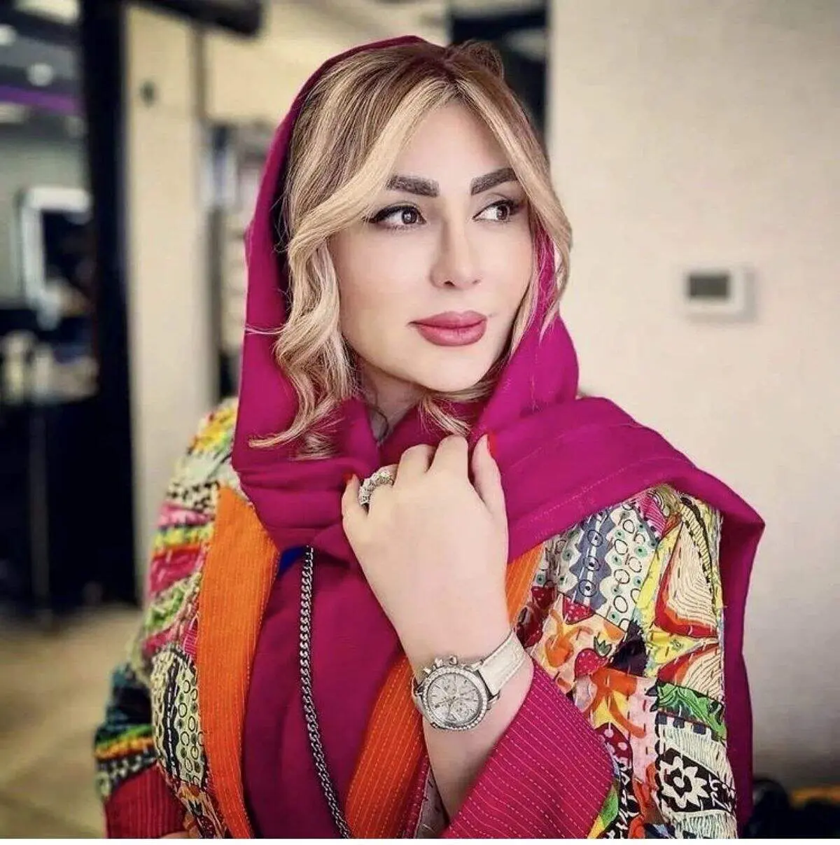نیوشا ضیغمی را بعد از مجید سوزوکی دیگر نمی شناسید!/ عکس جدید