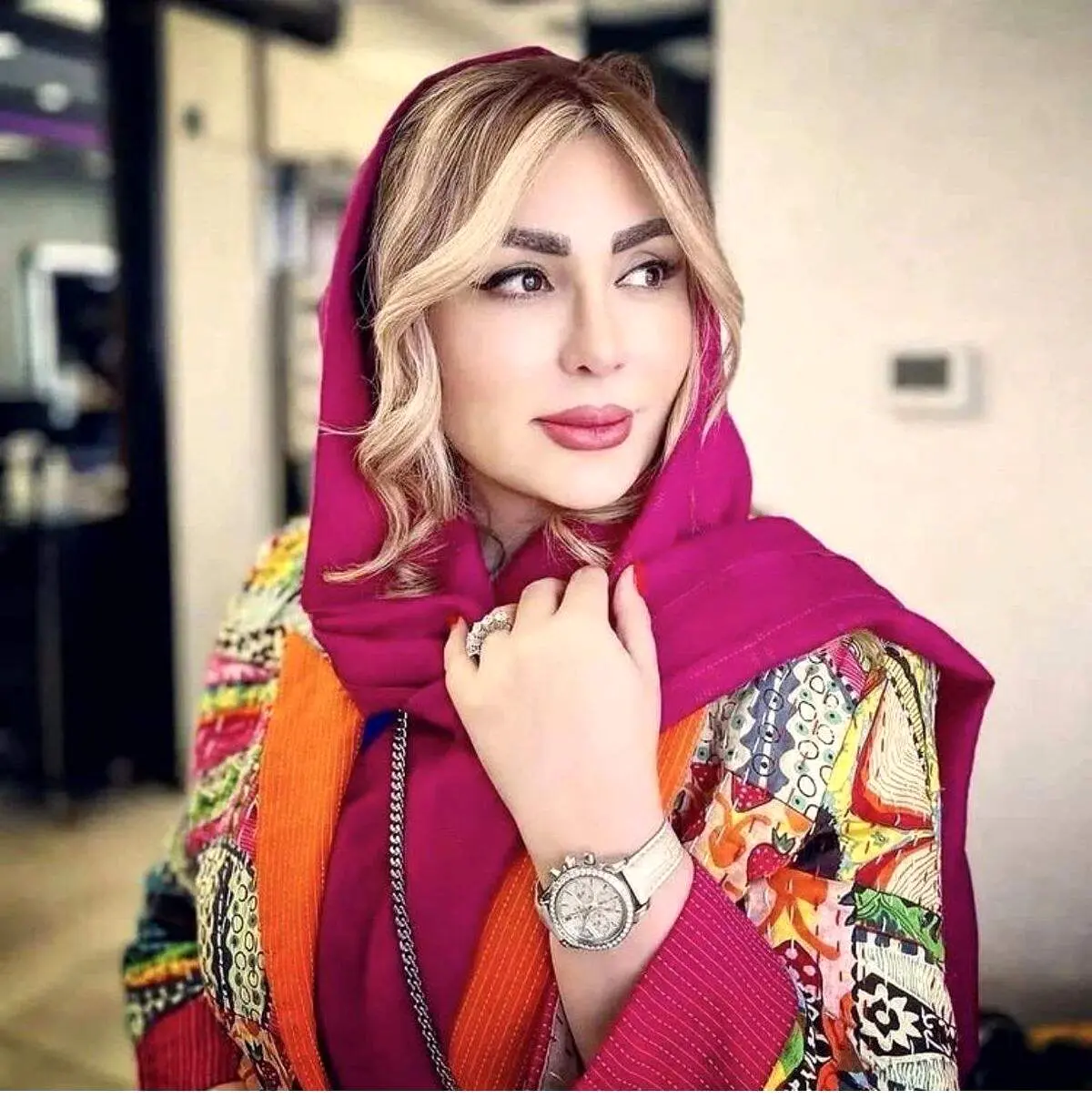 نیوشا ضیغمی را بعد از مجید سوزوکی دیگر نمی شناسید!/ عکس جدید