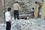 ریزش معدن در یزد