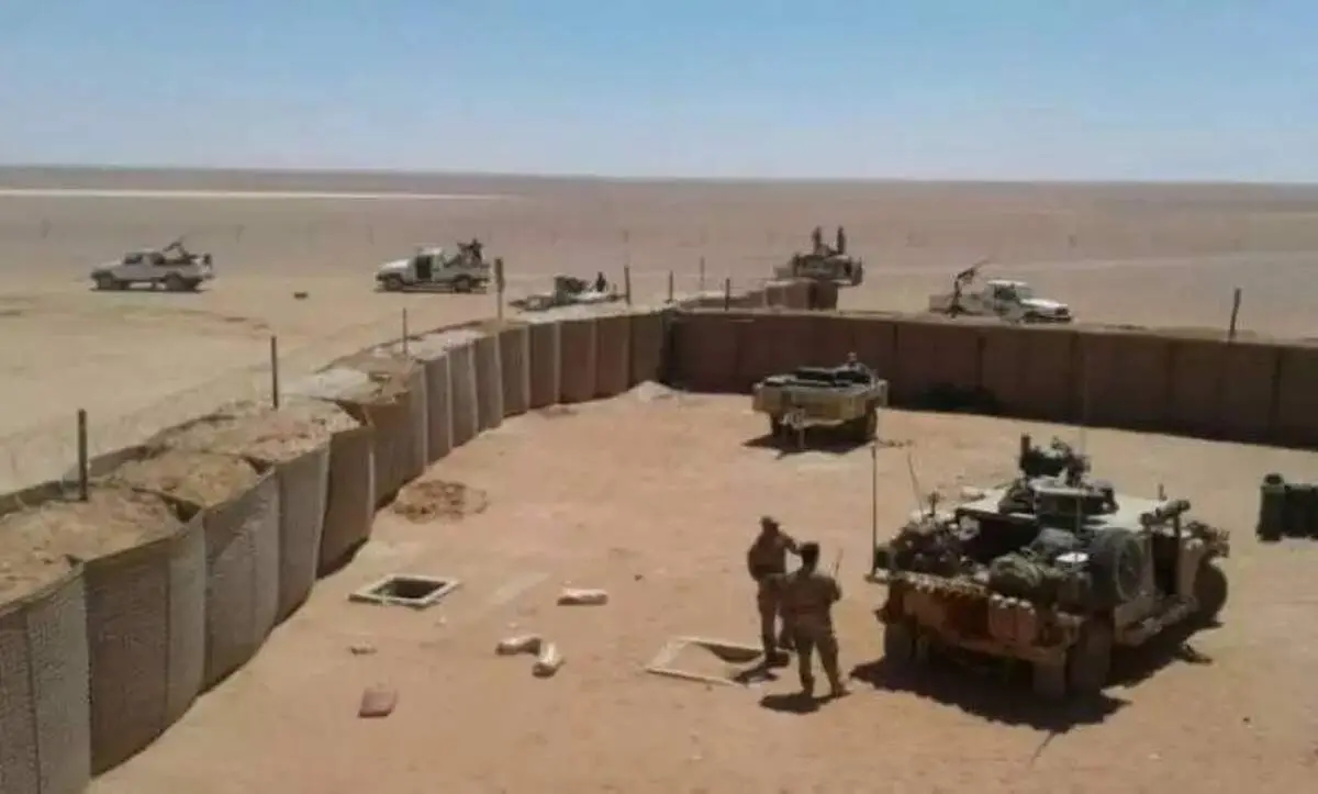 ۴ پایگاه نظامی آمریکا در آتش 