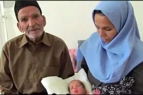 بارداری این زن جوان از پیرمرد 83 ساله ایرانی! + عکس