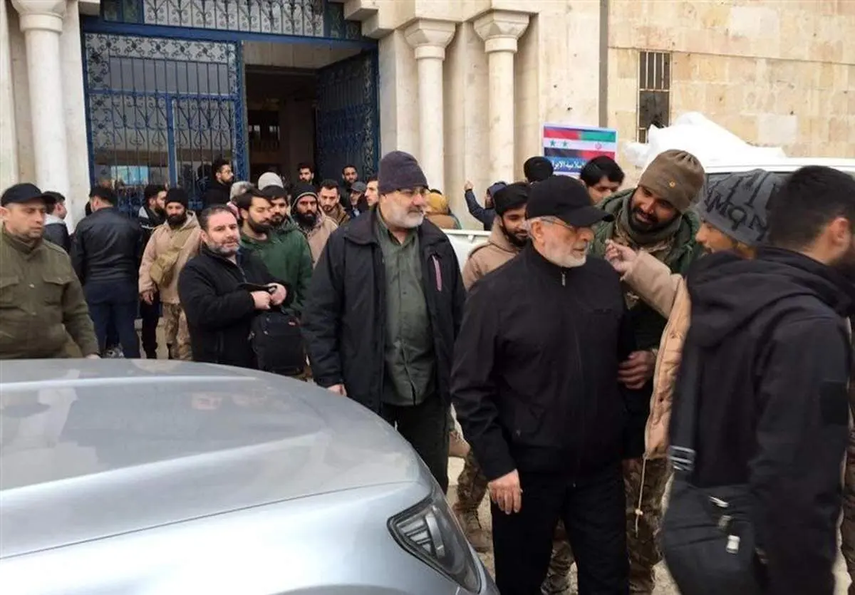 فیلم متفاوت از سردار قاآنی در حلب+ببینید