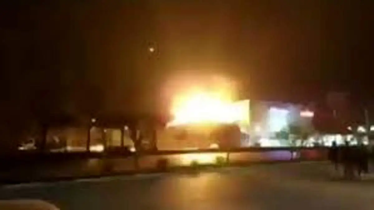 ریزپرندههایی که به مجتمع کارگاهی وزارت دفاع حمله کردند + فیلم