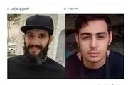 رجوی دو اغتشاش‌گر ۱۸ دی ماه را گردن گرفت + عکس 