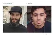 رجوی دو اغتشاش‌گر ۱۸ دی ماه را گردن گرفت + عکس 