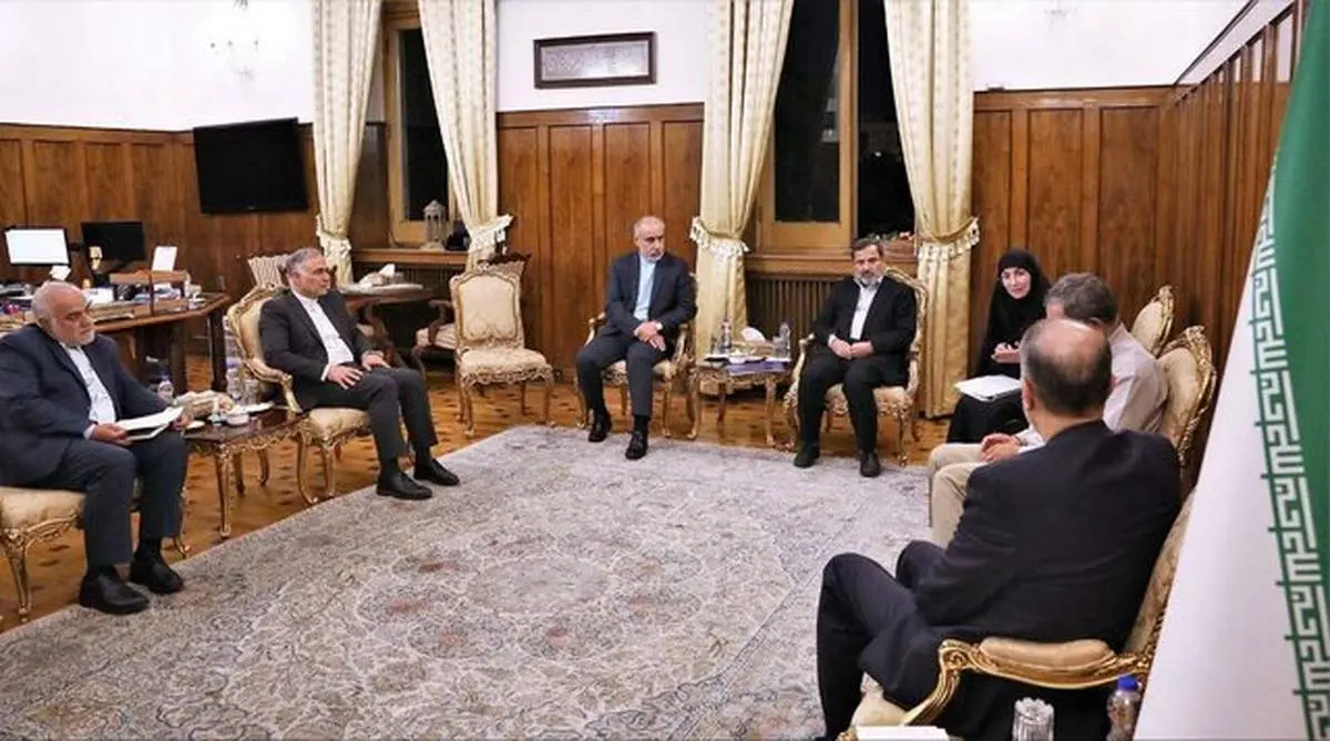 دیدار حسین امیرعبداللهیان با خانواده یک زندانی ایرانی در عراق