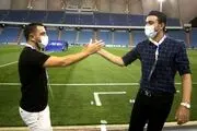 گزارشگر تلویزیون رابطه ژاوی و نکونام را خراب کرد!