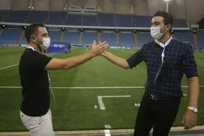 گزارشگر تلویزیون رابطه ژاوی و نکونام را خراب کرد!