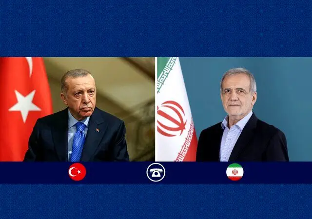 تأکید پزشکیان و اردوغان بر توسعه مناسبات تجاری 