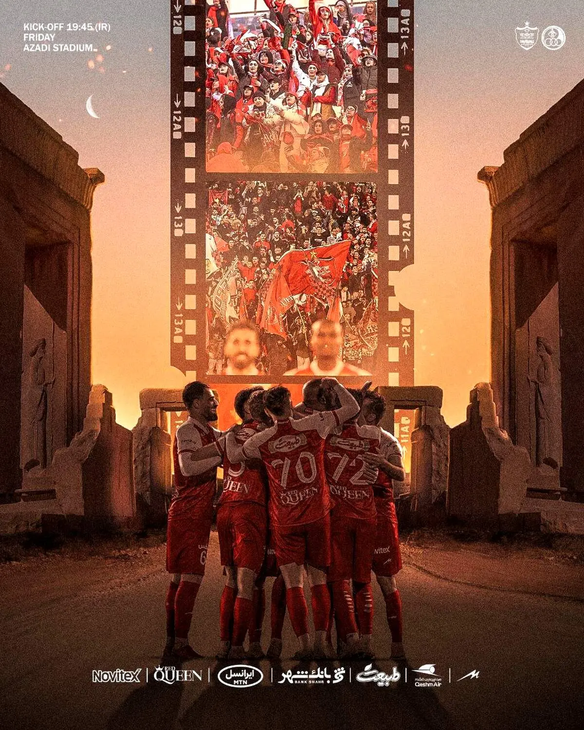  پرسپولیس در تخت‌جمشید آماده برد شد!