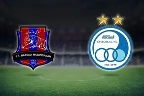 تنها غایب دیدار جنجالی استقلال و نساجی