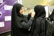 مقایسه حجاب با گردو در مشهد + ببینید 