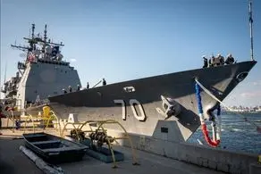 عبور ناو جنگی آمریکا به سوی دریای کارائیب