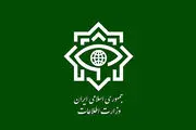 وزارت اطلاعات بیانیه داد 