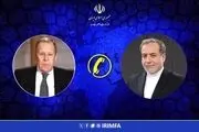 رایزنی تلفنی وزرای خارجه ایران و روسیه