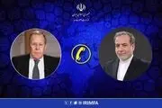 رایزنی تلفنی وزرای خارجه ایران و روسیه