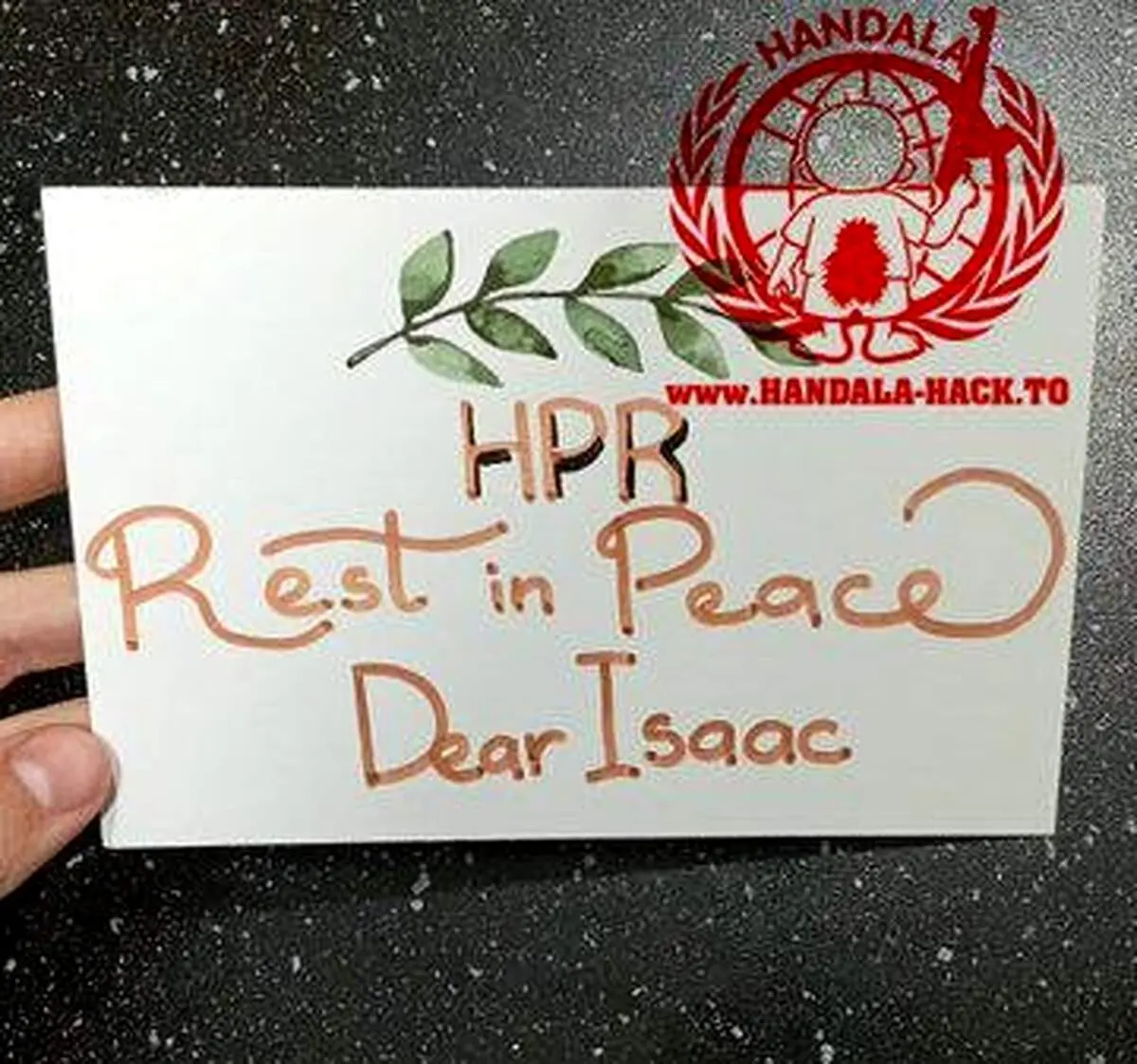 دسته‌گل گروه هکری حنظله برای دانشمندان صهیونیست + عکس 