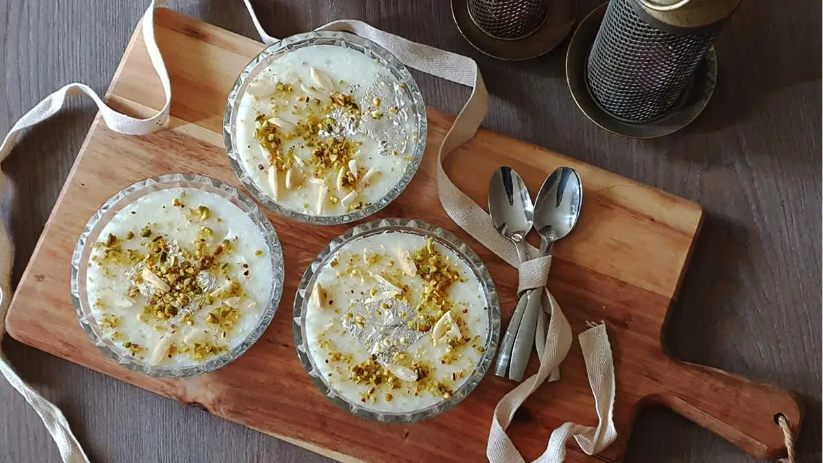  طرز تهیه ۴ مدل فرنی خوشمزه و ساده برای افطار