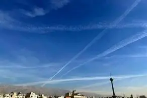 ماجرای ابرهای خطی در آسمان تهران چیست؟