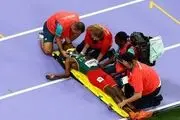 حادثه وحشتناک برای دونده المپیکی حین مسابقه + ببینید