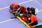 حادثه وحشتناک برای دونده المپیکی حین مسابقه + ببینید