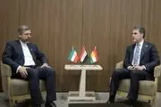 دیدار بارزانی با معاون وزیر خارجه درباره آخرین اتفاقات جنگ