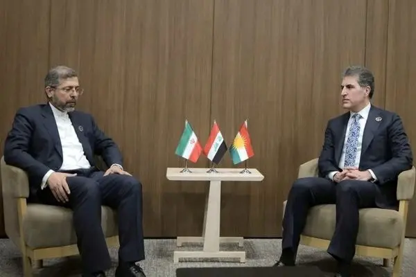 دیدار بارزانی با معاون وزیر خارجه درباره آخرین اتفاقات جنگ