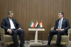 دیدار بارزانی با معاون وزیر خارجه درباره آخرین اتفاقات جنگ