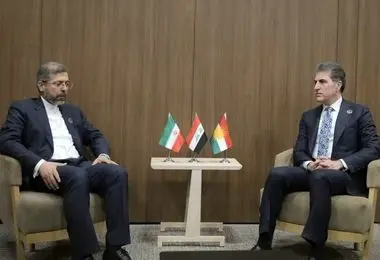 دیدار بارزانی با معاون وزیر خارجه درباره آخرین اتفاقات جنگ