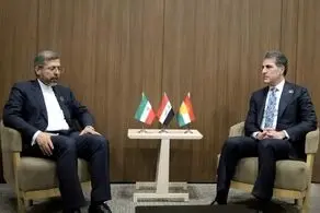 دیدار بارزانی با معاون وزیر خارجه درباره آخرین اتفاقات جنگ