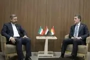 دیدار بارزانی با معاون وزیر خارجه درباره آخرین اتفاقات جنگ