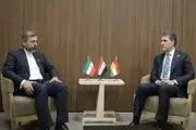 دیدار بارزانی با معاون وزیر خارجه درباره آخرین اتفاقات جنگ