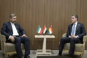 دیدار بارزانی با معاون وزیر خارجه درباره آخرین اتفاقات جنگ