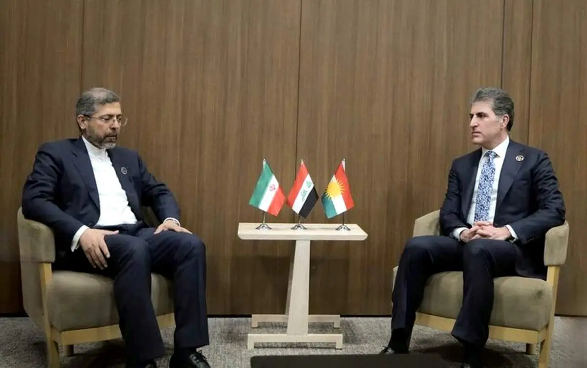 دیدار بارزانی با معاون وزیر خارجه درباره آخرین اتفاقات جنگ