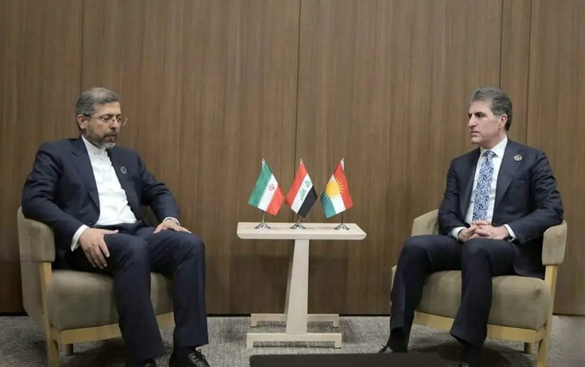 دیدار بارزانی با معاون وزیر خارجه درباره آخرین اتفاقات جنگ