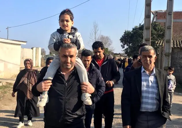 همایش پیاده روی خانوادگی در روستای  اسکنده سرخ رود