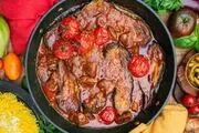 طرز تهیه خوراک گوجه بادمجان ساده با طعمی خوشمزه