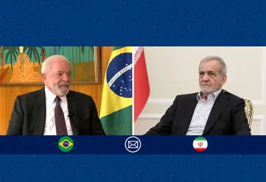 پیام تبریک پزشکیان در پی پیروزی لولا داسیلوا در انتخابات ریاست جمهوری برزیل