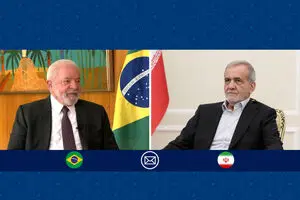 پیام تبریک پزشکیان در پی پیروزی لولا داسیلوا در انتخابات ریاست جمهوری برزیل
