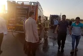 تصادف شدید در بزرگراه آزادگان/ شمار مصدومان اعلام شد