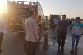 تصادف شدید در بزرگراه آزادگان/ شمار مصدومان اعلام شد
