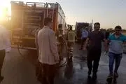 تصادف شدید در بزرگراه آزادگان/ شمار مصدومان اعلام شد