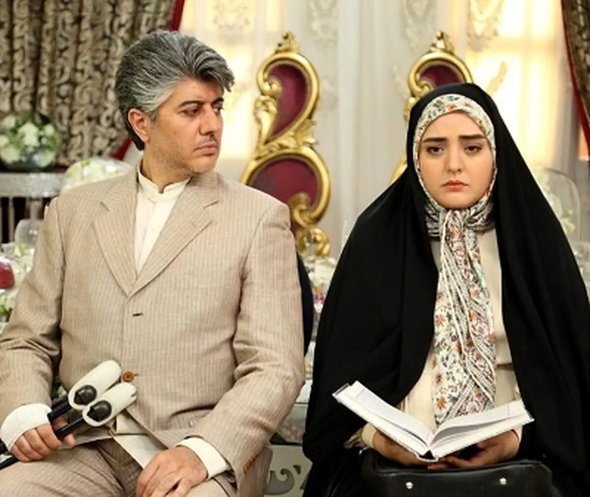 نرگس محمدی ستاره سریال ستایش با مادر واقعی اش/ عکس