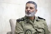 فرمانده کل ارتش: تیراندازی به چند شیء پرنده انجام شد