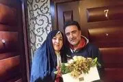 حمله به ماشین همسر مصطفی تاج زاده در مقابل چشم دوربین‌های نظارتی اوین
