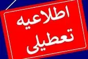 فوری، این ادارات استان تهران چهارشنبه ۵ دی تعطیل شد/ مدارس غیرحضوری شدند