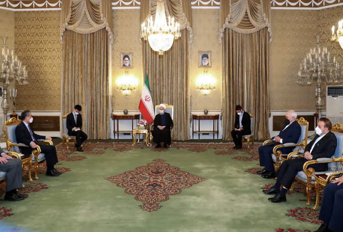 روحانی: چشم‌ انداز رابطه 25 ساله ایران و چین روشن و مشخص می‌شود/ خواهان تهیه و تأمین واکسن بیشتری از چین هستیم