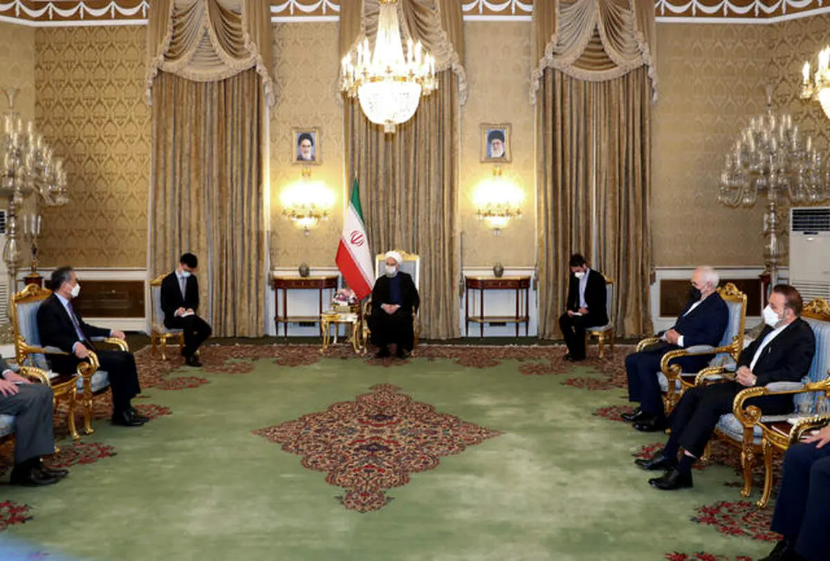 روحانی: چشم‌ انداز رابطه 25 ساله ایران و چین روشن و مشخص می‌شود/ خواهان تهیه و تأمین واکسن بیشتری از چین هستیم