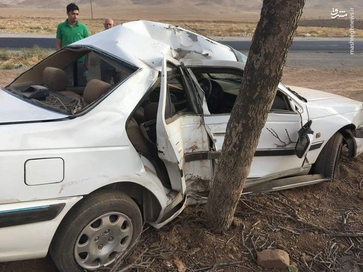زن 26 ساله جلوی چشمان همه جانش را از دست داد